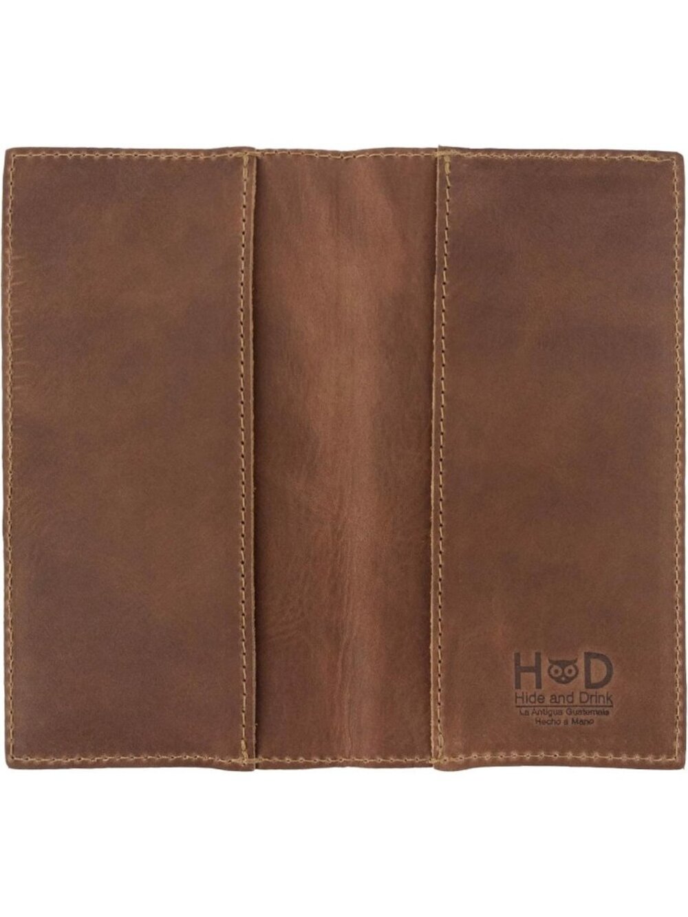Minimalist Leather Checkbook Cover | Handmade Bill Holder & Organizer | Full